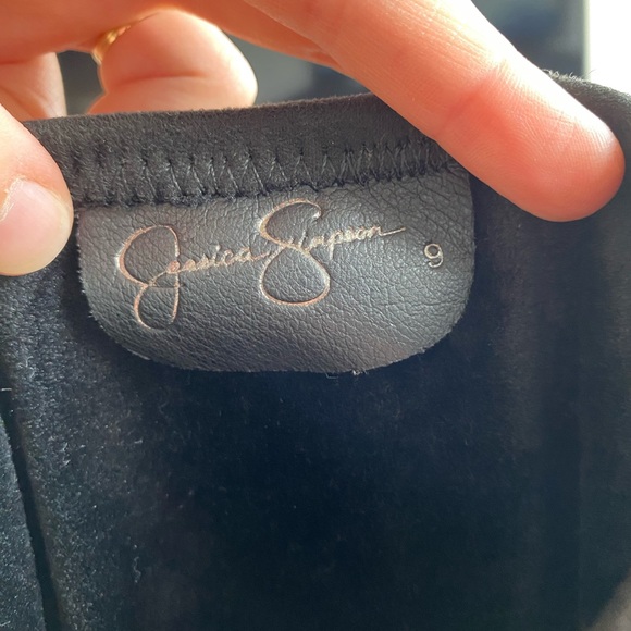 Jessica Simpson Studded Over-the-Knee Faux Suede Boot - Picture 13 of 14